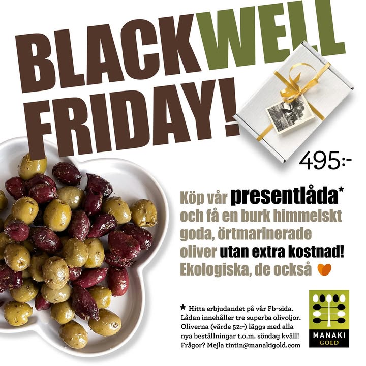 Manaki Gold ekologisk olivolja