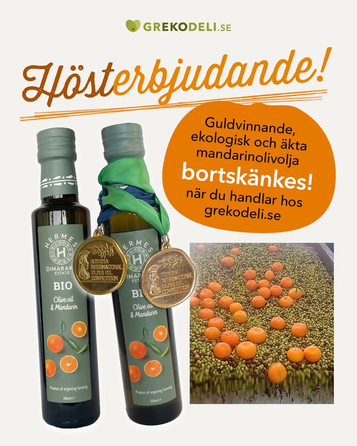 Grekodeli - ekologisk olivolja & andra delikatesser från Grekland